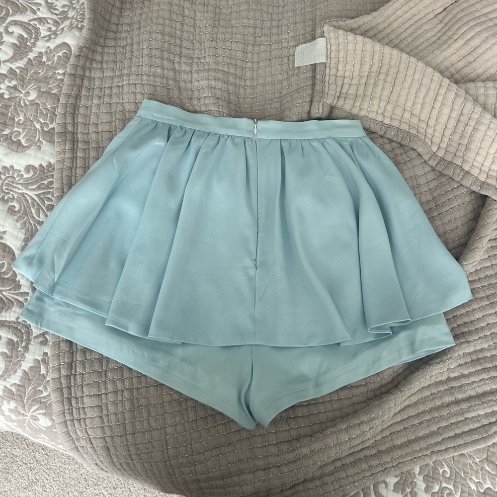Linjia Light Blue Skort - Picture 3 of 3